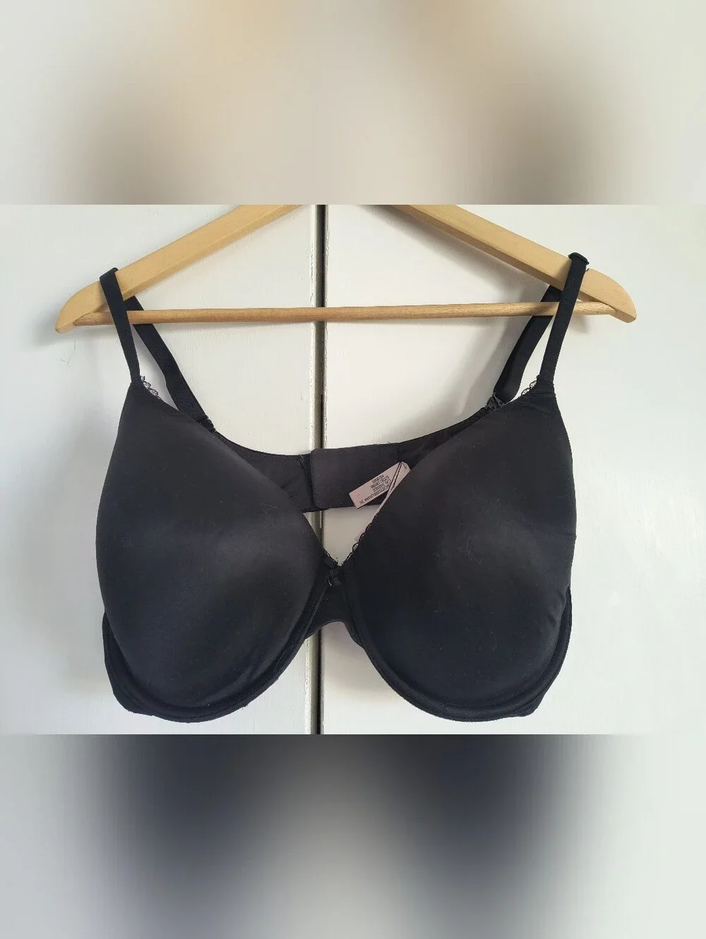 Body By Victoria Secret Black Lined Perfect Coverage Bra 38DD